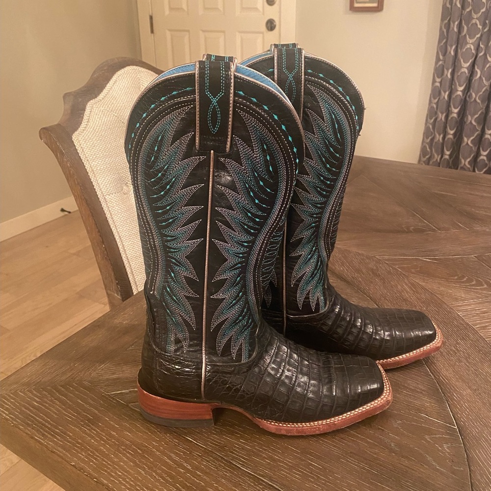 Artist Caiman Belly Boots